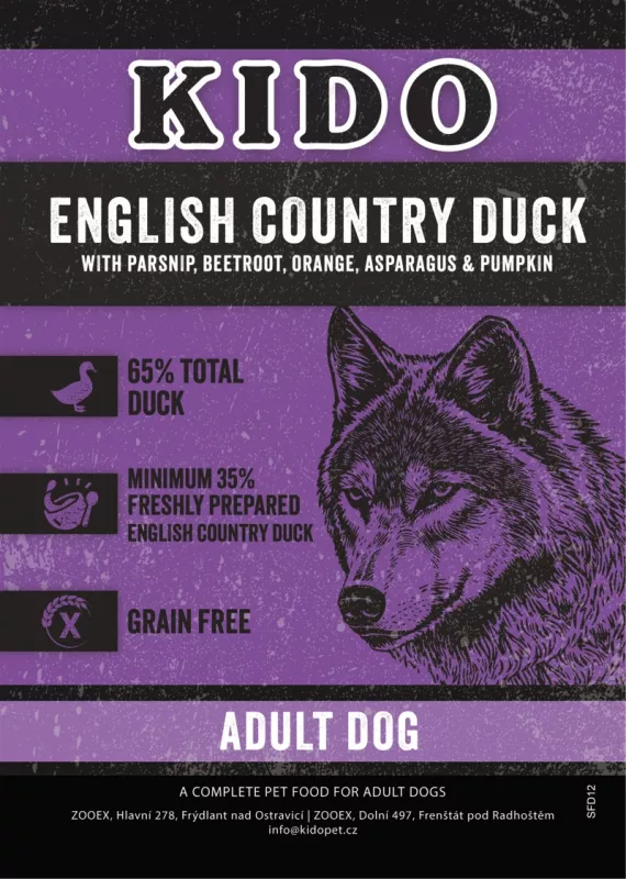 ENGLISH COUNTRY DUCK (ANGLICKÁ FARMÁŘSKÁ KACHNA)