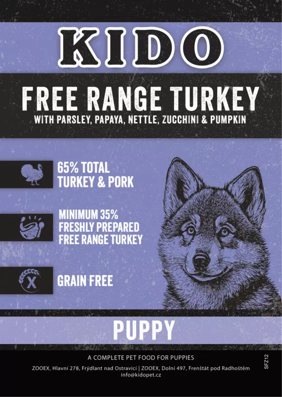 FREE RANGE TURKEY (KROCAN Z VOLNÉHO CHOVU) puppy