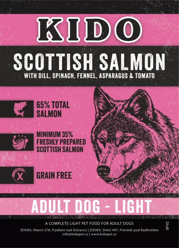 SKOTSKÝ LOSOS -adult light