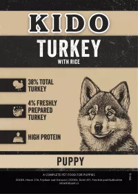 TURKEY WHIT RICE (KROCAN S RÝŽÍ)  puppy